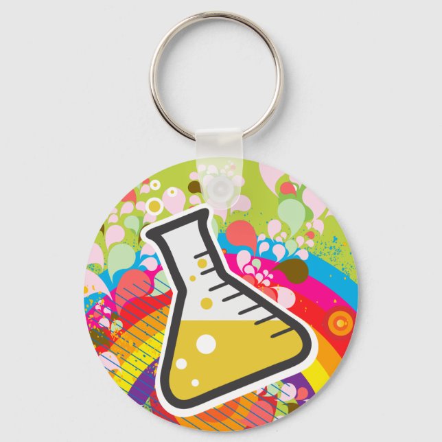 Weird Science Key Ring (Front)
