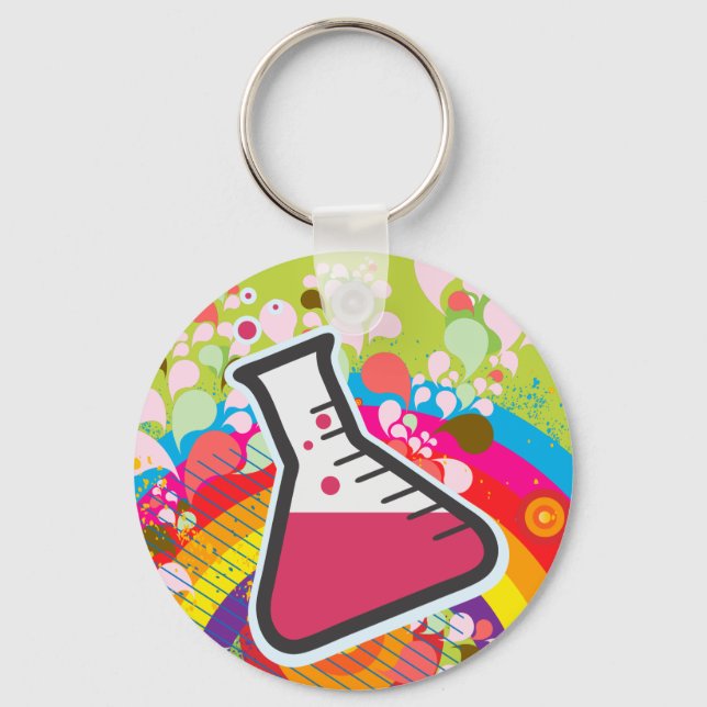 Weird Science Key Ring (Front)