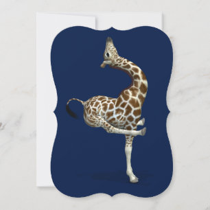 Weird Sportive Giraffe