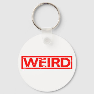 Weird Stamp Key Ring