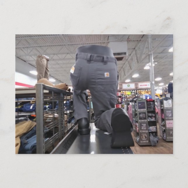 Weird Store Display Postcard (Front)