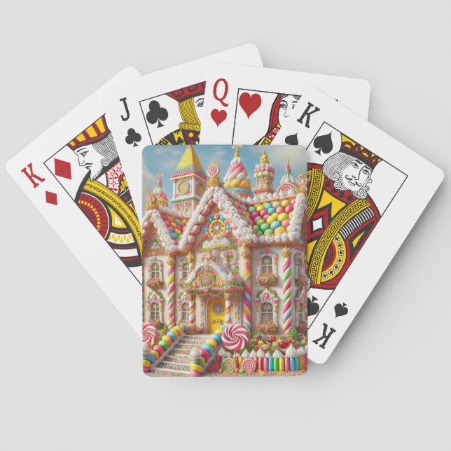 Weird sweets house series Trump Playing Cards (Back)