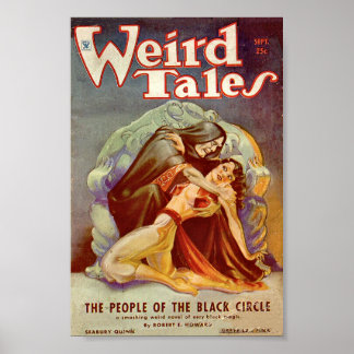 Weird Tales Comic Poster September3