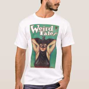 Weird Tales Magazine Woman Dressed Like a Bat T-Shirt