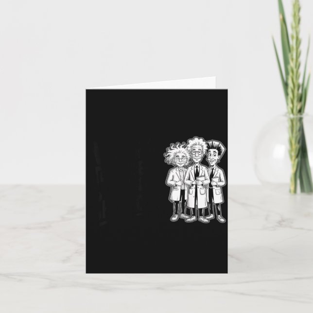 Weird Teachers Build Character Funny Teacher Appre Card (Front)