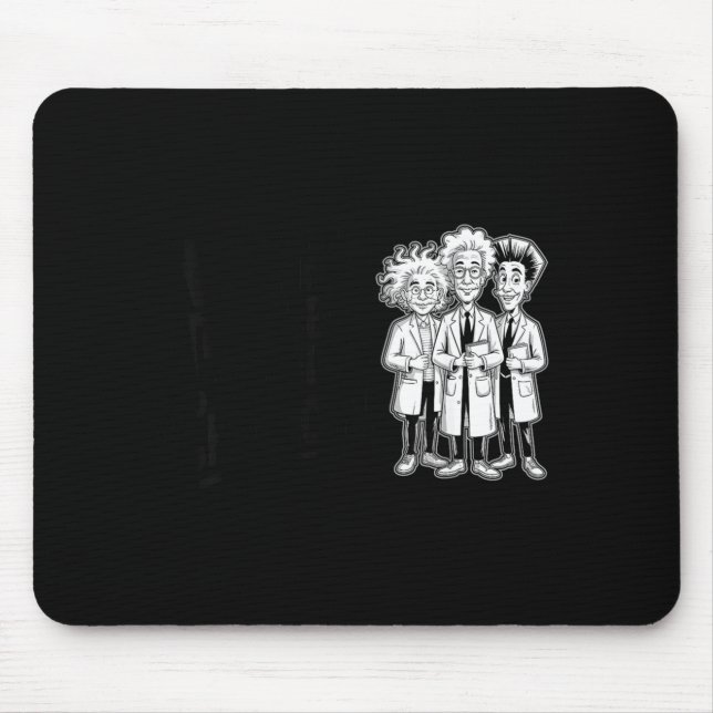 Weird Teachers Build Character Funny Teacher Appre Mouse Pad (Front)