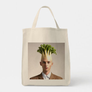 Weird Vegetable Dude Tote Bag