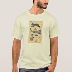 Weird Victorian Etching - Hare & Ear Truimpets T-Shirt
