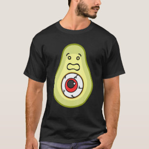 Weirdcore Aesthetic Avocado Eye Weird Creepy Eyeba T-Shirt
