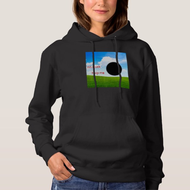 Weirdcore Aesthetic Dreamcore Oddcore Black Hole S Hoodie (Front)