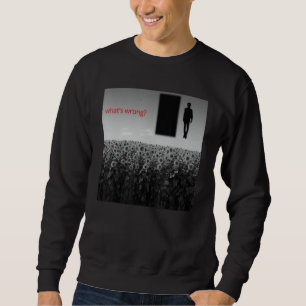 Weirdcore Aesthetic Strangecore Creepy Shadow Drea Sweatshirt