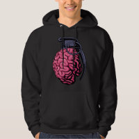 Weirdcore Brain Grenade Surreal Military Soldier V