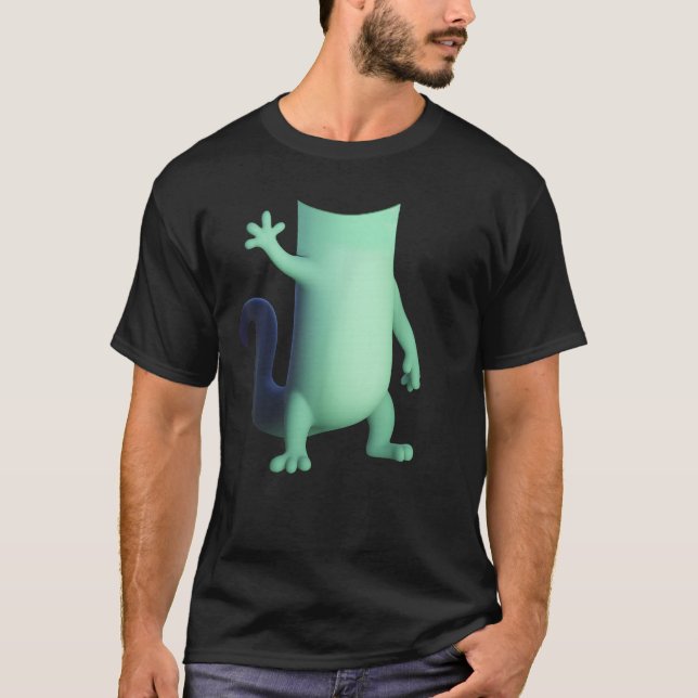 Weirdcore Lizard Lizard Lizard Meme Animal Lizard  T-Shirt (Front)