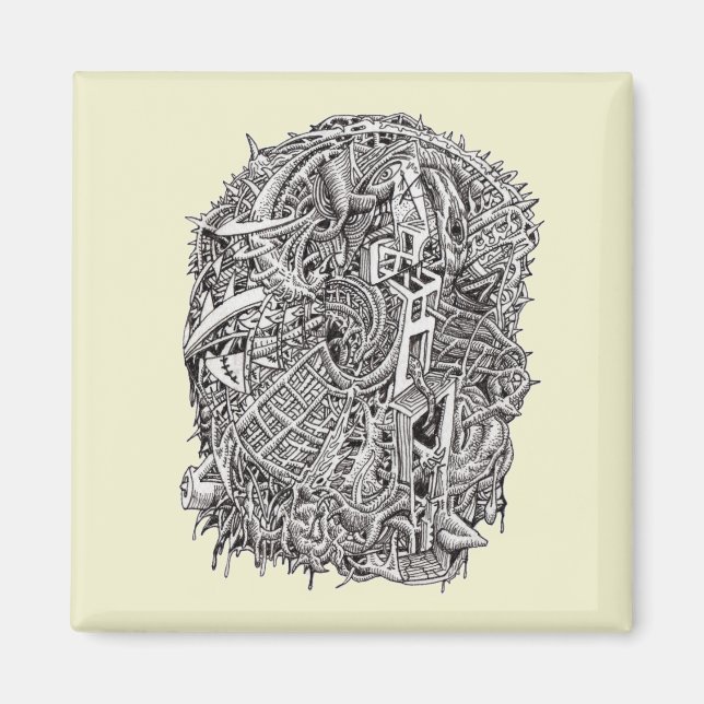 Weirdhead by Brian Benson Magnet (Front)