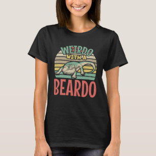 weirdo with a beardo lizard tiny dinosaur gecko T-Shirt