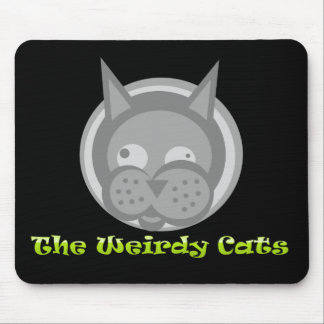Weirdy Cats Mousepad