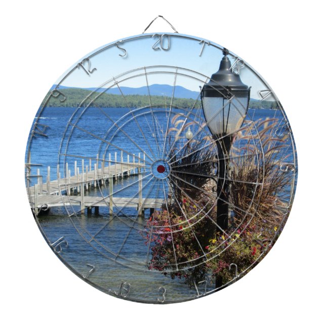 Weirs Beach Dock Dartboard (Front)