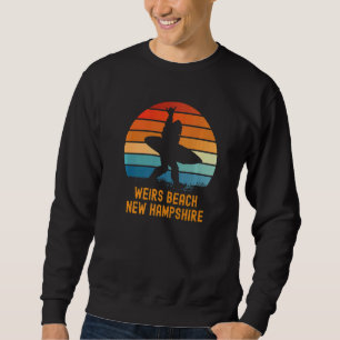 Weirs Beach New Hampshire Sasquatch Souvenir Sweatshirt
