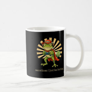 Weirscore Gaming Sometimes I Just Be Fartin' Frog  Coffee Mug