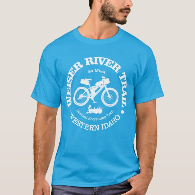 Weiser River Trail (cycling) T-Shirt (Front)