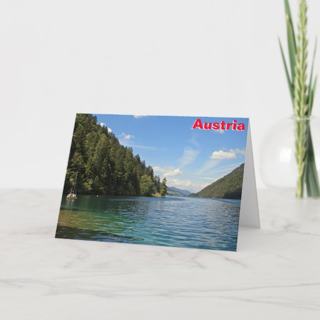 Weissensee, Austria Card (Front)