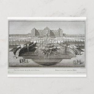 Weissenstein, view towards the castle from the Bar Postcard