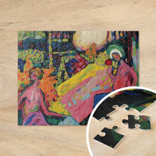 Weisser Klang   Kandinsky Jigsaw Puzzle