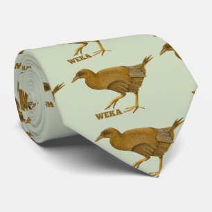 Weka New Zealand Bird Tie