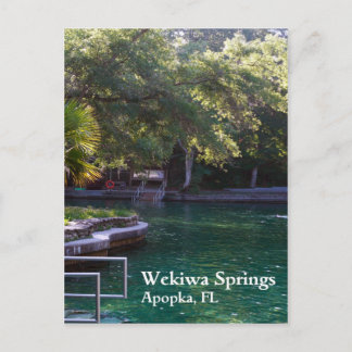 Wekiwa Springs, Apopka, FL Postcard