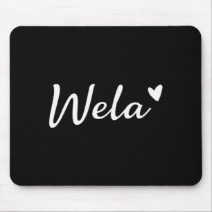 Wela Cute Heart Funny Grandma Mother's Day Mouse Pad