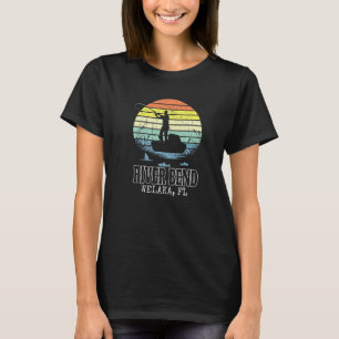 Welaka Florida River Bend Fishing Fish Fishermen T-Shirt