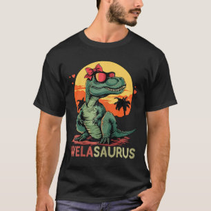 Welasaurus Dino Dinosaur Wela-saurus T-rex Mother' T-Shirt