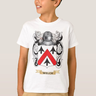Welch Family Crest (Coat of Arms) T-Shirt