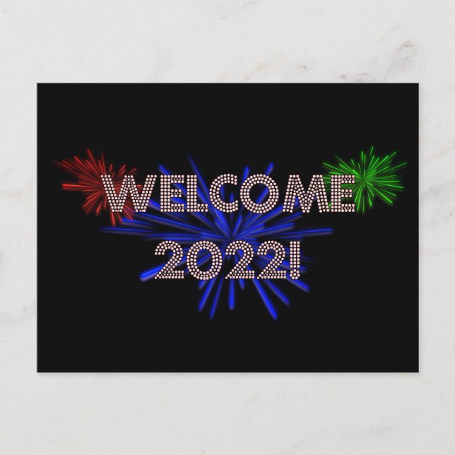 welcome 2022! postcard (Front)