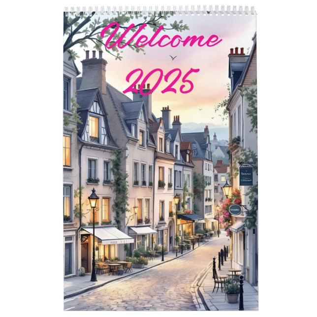 Welcome 2025 Calendar  (Cover)