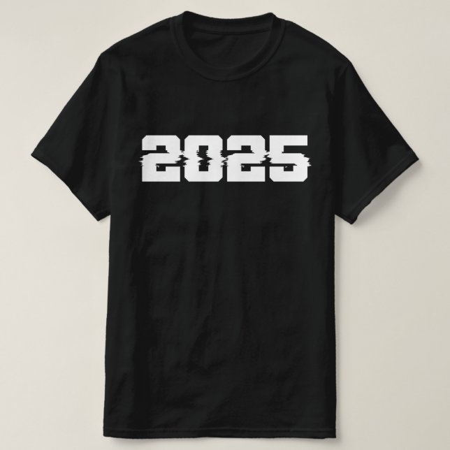 Welcome 2025 - Happy New Year 2025 T-Shirt (Design Front)