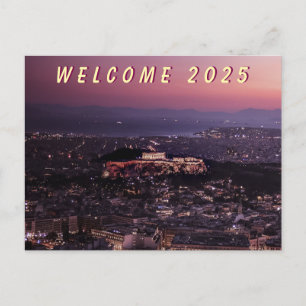 WELCOME 2025 HOLIDAY POSTCARD