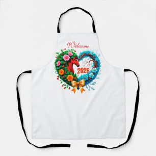 Welcome 2026 apron