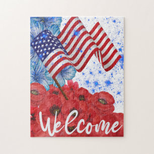 Welcome 4th of July Jigsaw Puzzle