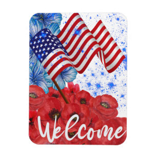 Welcome 4th of July Magnet