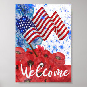 Welcome 4th of July    Poster