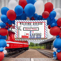 Welcome Aboard 5th Birthday Express Train