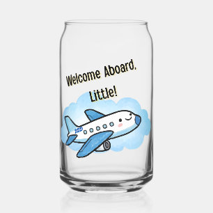 Welcome Aboard, Little! for Delta Delta Delta Can Glass