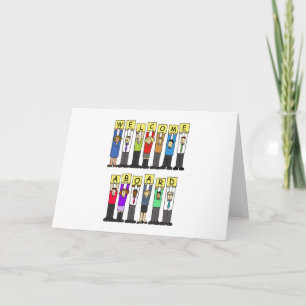 Welcome Aboard, New Employee. Card