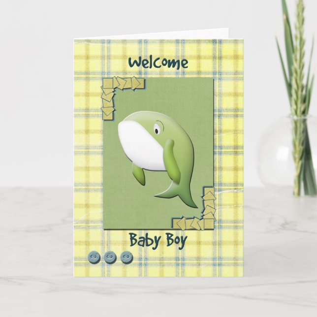 Welcome Baby Announcement (Front)