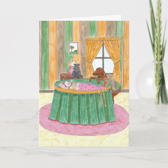 Welcome baby announcement (Front)