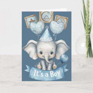 Welcome Baby Boy Card