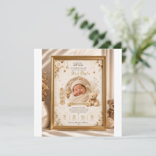 Welcome Baby Celebration Invitation