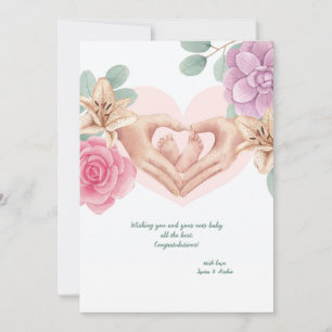 Welcome Baby Love Card