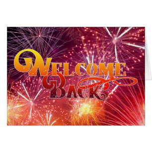 Welcome Back - Celebration Fireworks